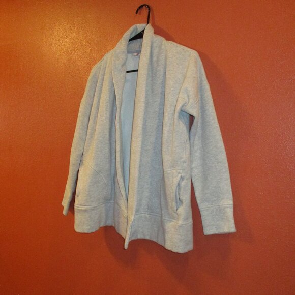 Vineyard Vine Woman X Small Gray Long Sleeve Warm Outdoors Cardigan Sweater - Picture 3 of 10